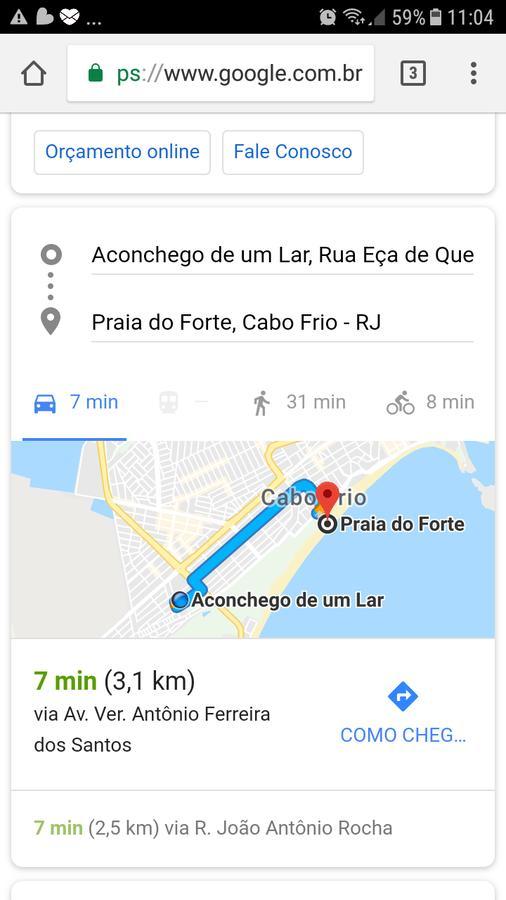 Aconchego De Um Lar Hospedagem Domiciliar Cabo Frio Eksteriør billede